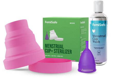 Buy Menstrual Cup & Sterilizer online in India – Femisafe.in