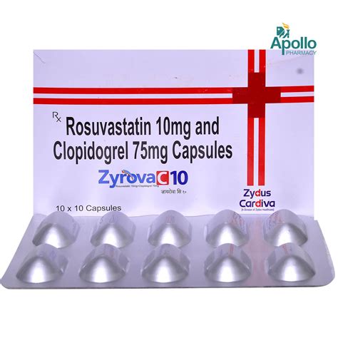 Zyrova C 10 Capsule 10's Price, Uses, Side Effects, Composition ...