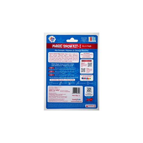 DIYScience® Magic Snow Kit – Instant, Colorful & Reusable Fun – FundooLabs