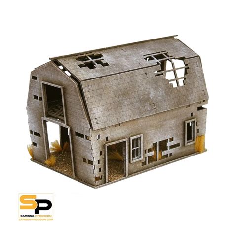 Acheter Old West Ghost Town Derelict Barn - Sarissa Precision Ltd ...