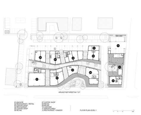 Modern Curve Floor Plans