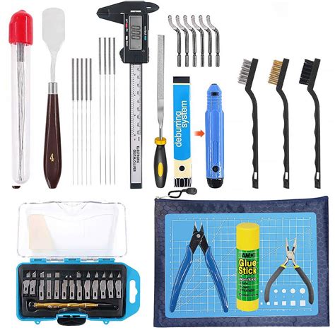 Serplex® 42 Pcs 3D Printer Tool Kit 3D Printer Cleaning Tool Assembly ...