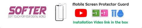 Amazon.in: SOFTER: Mobile Screen Guards