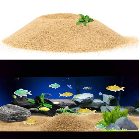VAYINATO® 2.5 Kg Natural Nile River Sand for Aquarium Fish Tank ...