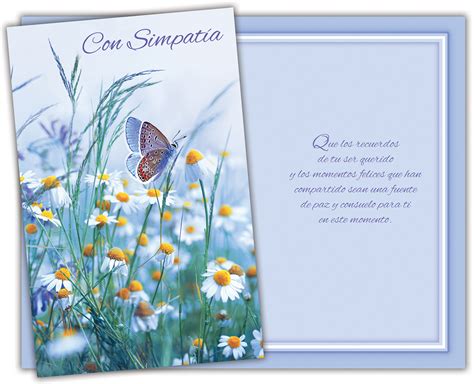 Sympathy Wording In Spanish