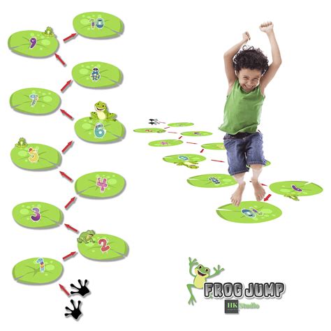 Buy HK Studio Sensory Pathway Floor Decals | Montessori Gym for Kids ...