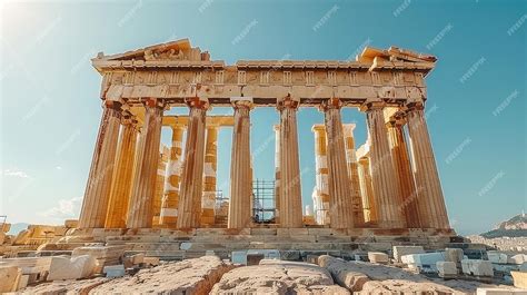 Premium Photo | Temple of Olympian Zeus Athens Impressive ruins of ...
