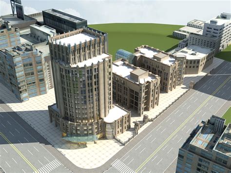 Image result for High-Rise Office Building Model