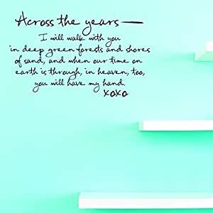 Design with Vinyl V 1 V Jer 1857 1 Decals Across the Years-I Will Walk ...