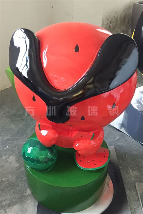 潮州房产吉祥卡通雕塑吉祥物玻璃钢摆件|价格|厂家|多少钱-全球塑胶网