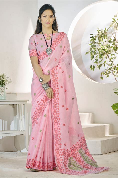 Why Linen Sarees Are Perfect for Minimalist Fashion Lovers | Saree Buta