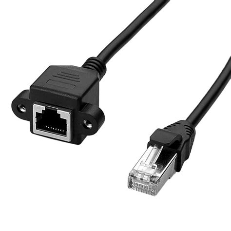 Ethernet Extension Cable ANRANK EC45030AK RJ45 Male to Female Ethernet ...