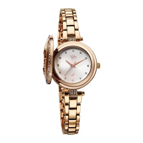Buy Fastrack Vyb 6.0 Eclipse Quartz White Round Dial Women's Watch ...