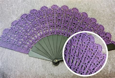 Crochet Fan Shell Pattern 的图像结果