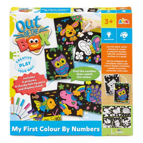 Out of the Box Colour By Numbers Craft Set | The Entertainer