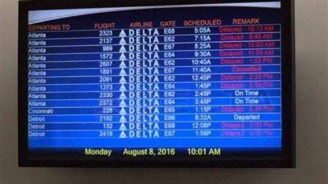 Flights at Tampa International Airport canceled, delayed because of ...