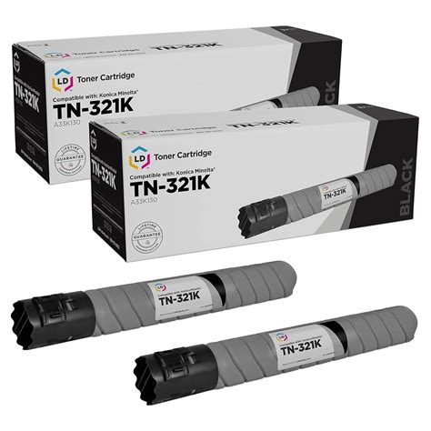 LD © Compatible Replacements for Konica-Minolta A33K130 (TN-321K) Set ...