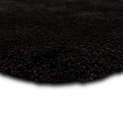 Mohawk Home Acclaim bath rug 17-in x 24-in Black Nylon Bath Rug Y3032 ...