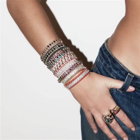 Bracelet Rio rose fluo - Van Den Abeele PARIS