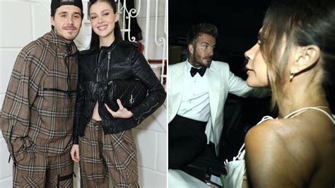 Brooklyn Beckham's wife Nicola breaks silence after snubbing father-in-law David's 50th birthday ...
