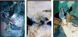 Set of 3 Large Panel Fine Art Print - Art & Paintings posters in India ...