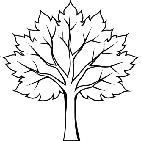 Image result for Maple Tree Line Drawing
