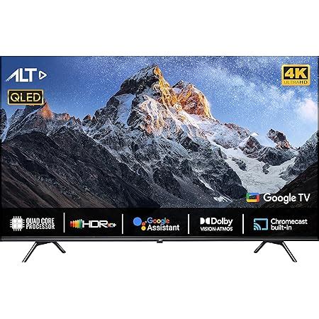 ALT 139 cm (55 inch) Premium Series 4K Ultra HD QLED Google Smart TV ...