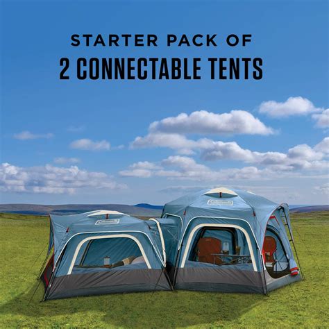 Buy Coleman 3-Person & 6-Person Connectable Tent Bundle | Connecting ...