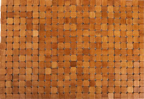 Dicunoy Bamboo Shower Bath Mats, Wooden Door Mats Kitchen Rug, Wood ...