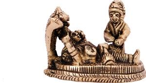 STATUEKART LAXMI NARAYAN BY STAUEKART Decorative Showpiece - 4.445 cm ...