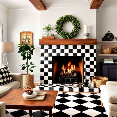30 Farmhouse Fireplace Tile Ideas To Inspire You