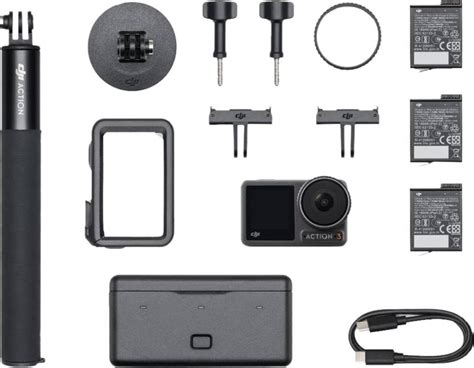 dji OSMO Action 3 Adventure Combo Sports and Action Camera Price in ...