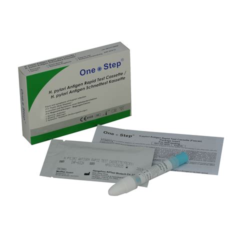 Stomach Ulcer Test Helicobacter H Pylori Faecal Kit One Step 1 Test | Home Health UK