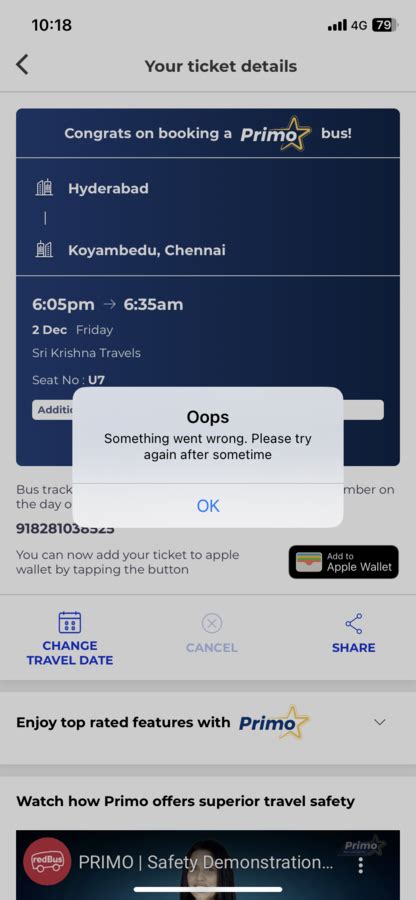[Resolved] Redbus — Bus ticket cancellation