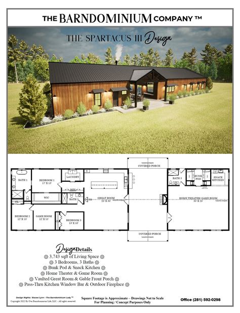 Barndominium floor plans – Artofit