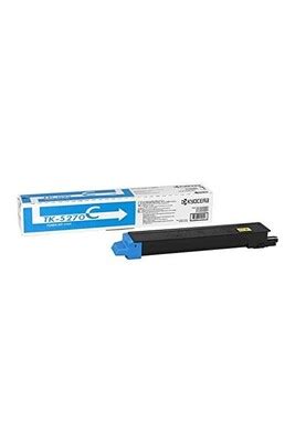 Toner Kyocera TK 5270C - Cyan - original - kit toner - pour ECOSYS ...