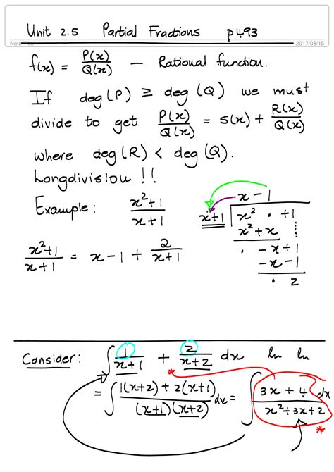 SOLUTION: Partial fractions integrals - Studypool