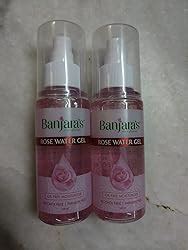 Buy Banjara's Rose Water Gel | Oil Free Hydrating Spray Mist With Rose ...