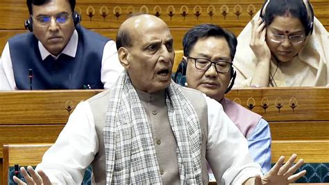 Rajnath Singh's Top 10 Quotes From Operation Sindoor Debate: From ...
