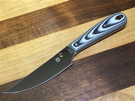 Spyderco Bow River Fixed Blade - FB46GP – Serenity Knives Houston
