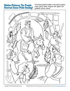 The People Honored Jesus Hidden Pictures on SSZ Sunday School ...