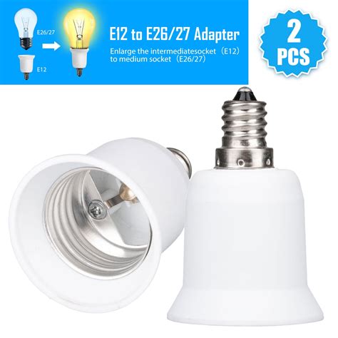 Candelabra To Regular Light Bulb Base Adapters | Shelly Lighting