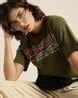 Buy Olive Tshirts for Women by DILLINGER Online | Ajio.com