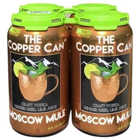 THE COPPER CAN MOSCOW MULE 4-PACK – Water Street Wines & Spirits