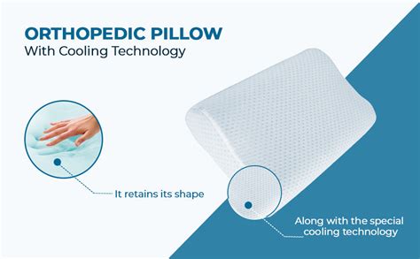 Contour Memory Foam Pillow With Infused Gel – Indian Nest