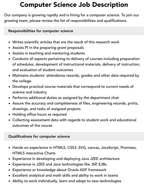 Computer Engineering Job Description 的图像结果