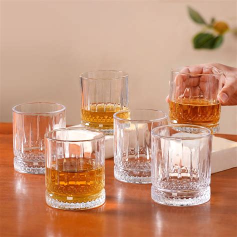 Whiskey Glass Online - Premium Set Of 6 Luxora Engraved Whiskey Glasses ...