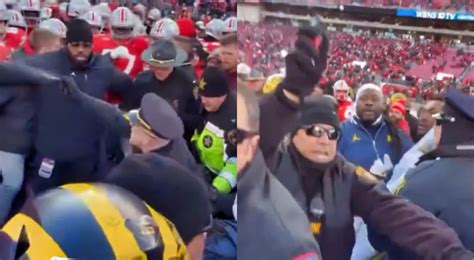 Michigan-Ohio State Game Saw Cops Use Pepper Spray