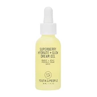 Youth To The People Hydrate + Glow Facial Oil - Flash-Absorbing ...