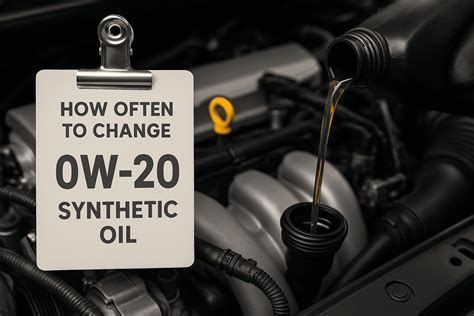 How Often to Change 0W-20 Synthetic Oil